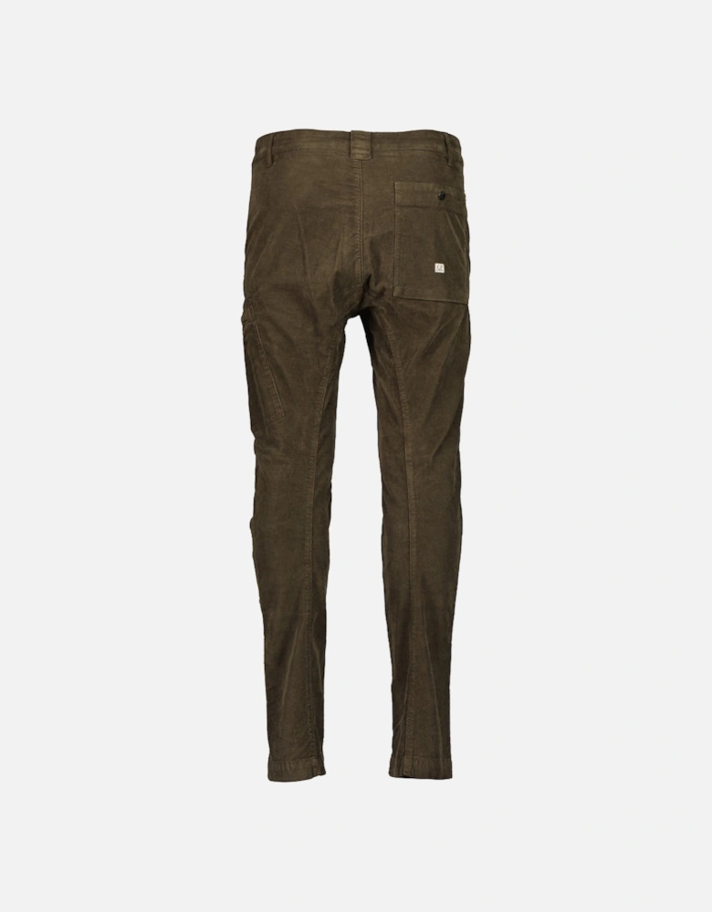 Corduroy Lens Cargo Pants
