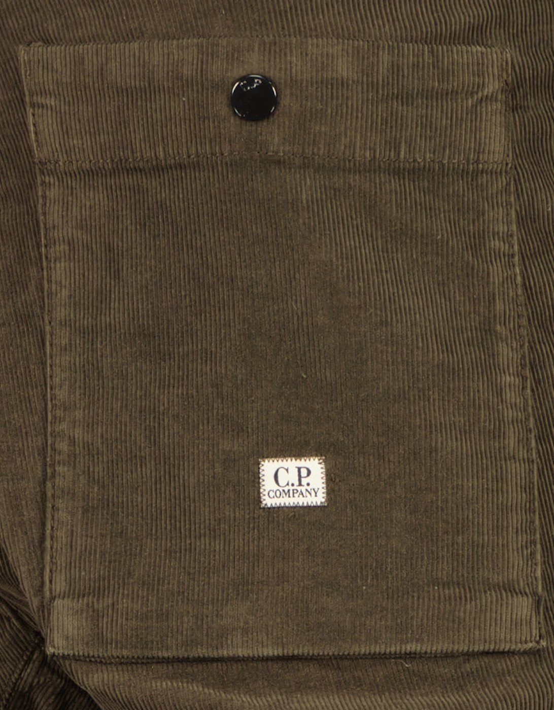Corduroy Lens Cargo Pants