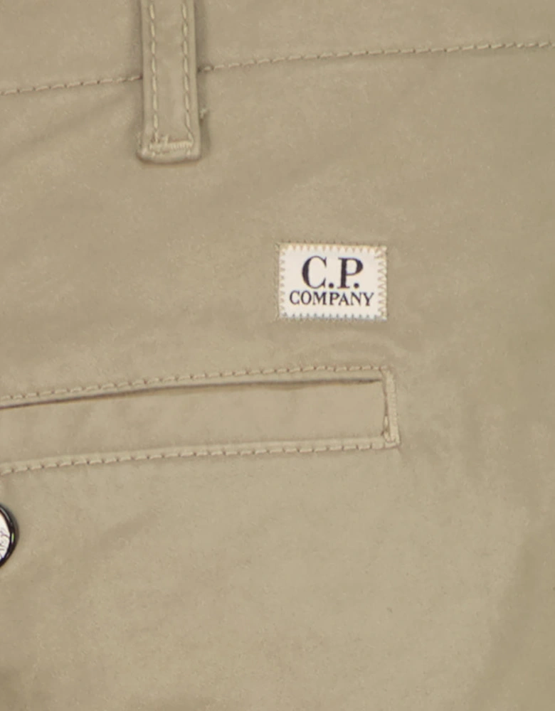 Stretch Satin Lens Cargo Pants