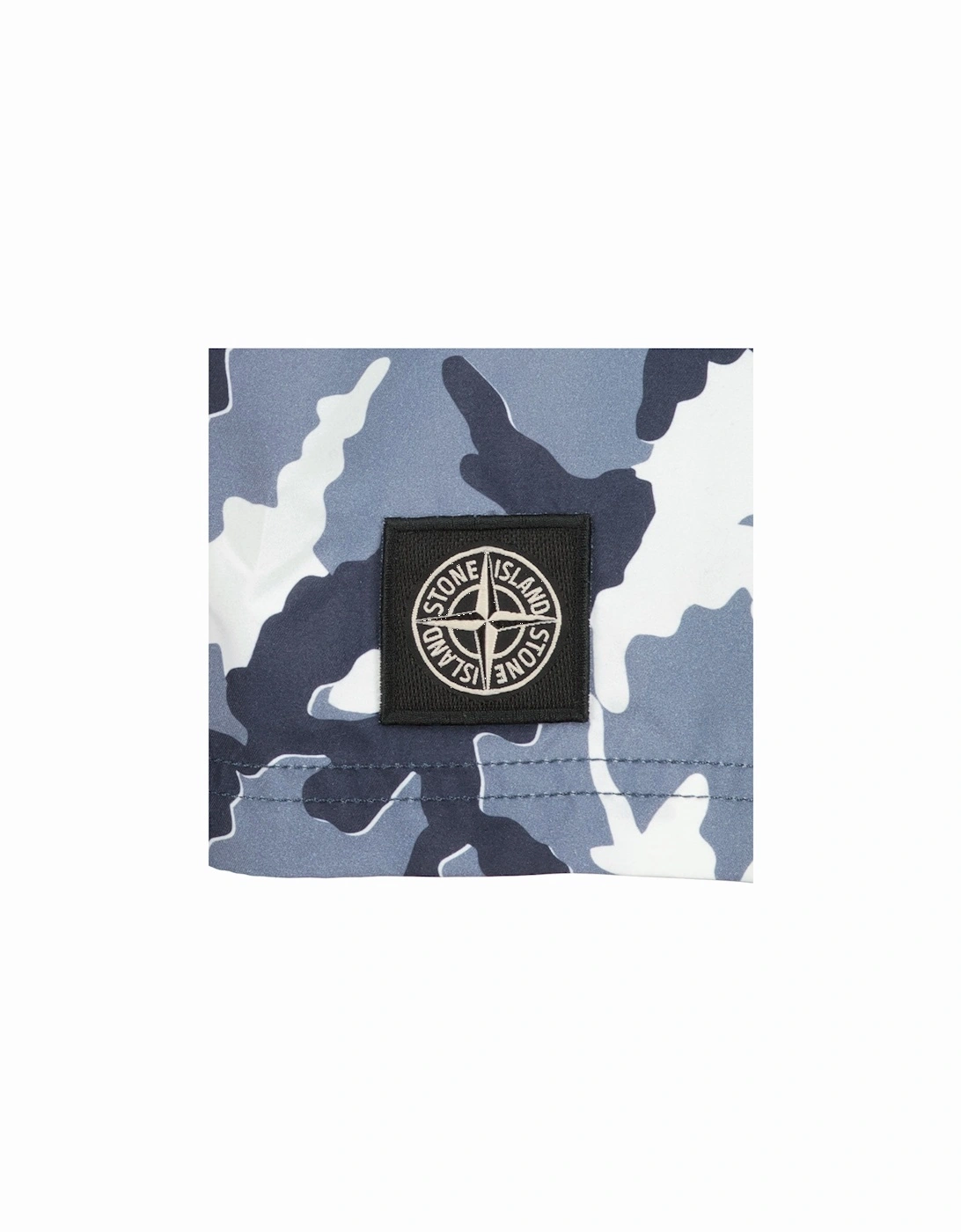 S.I. Junior Camo Logo Swim Shorts