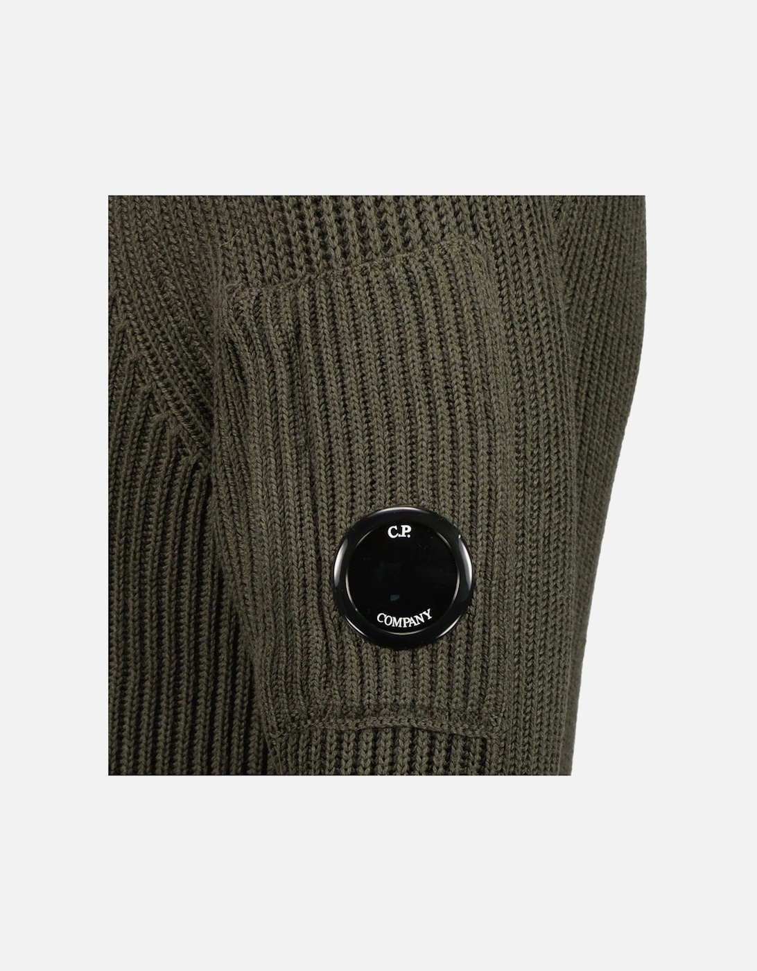 Re-Wool Zip Lens Cardigan