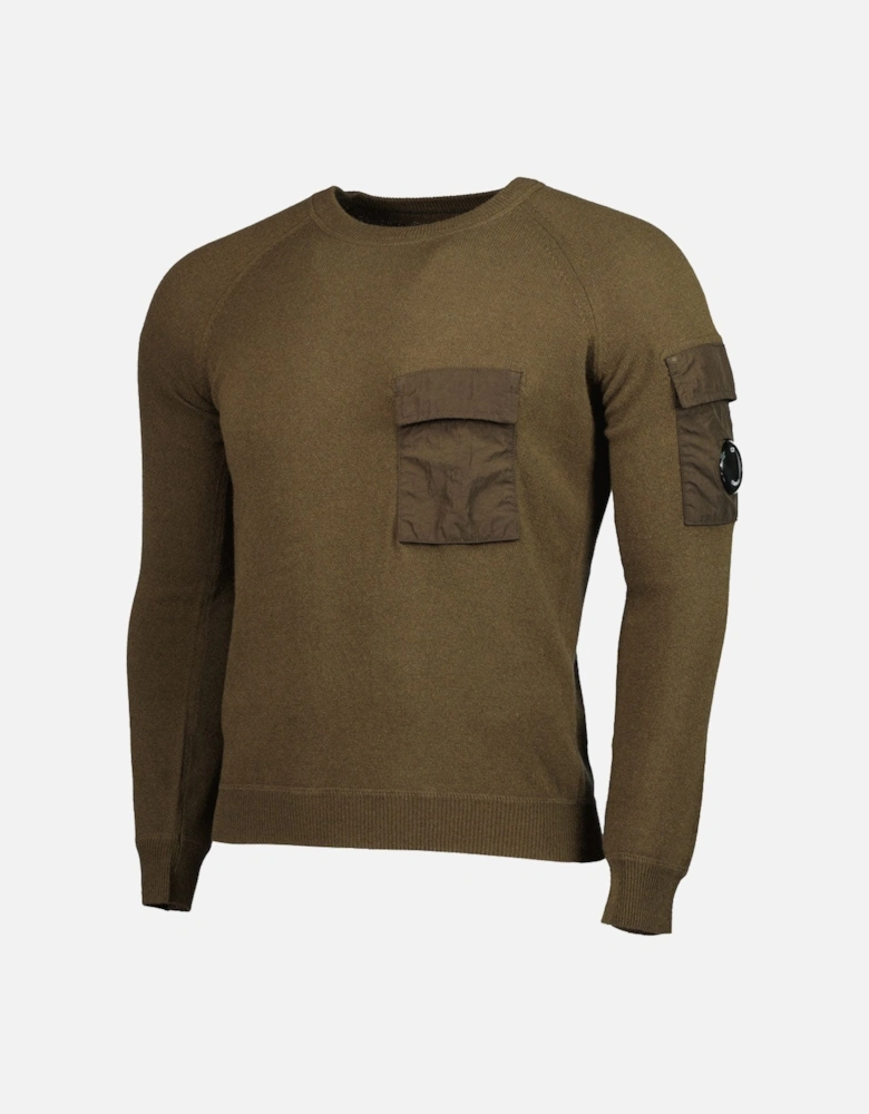 C.P. Junior Merino Wool Lens Knit