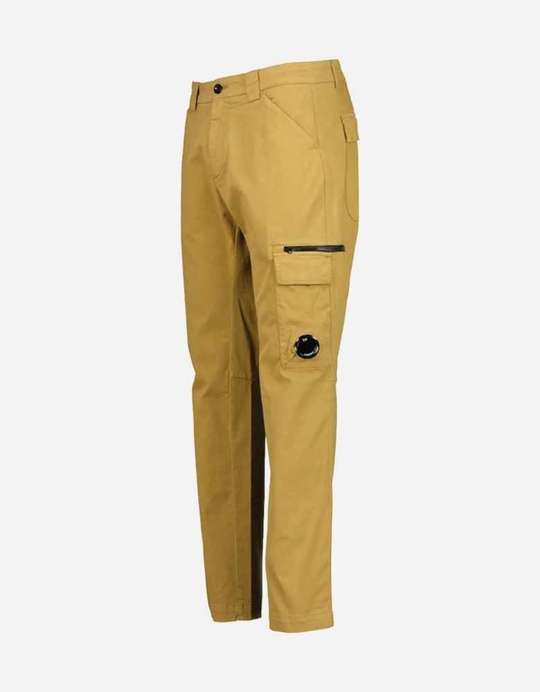 Stretch Satin Lens Cargo Pants