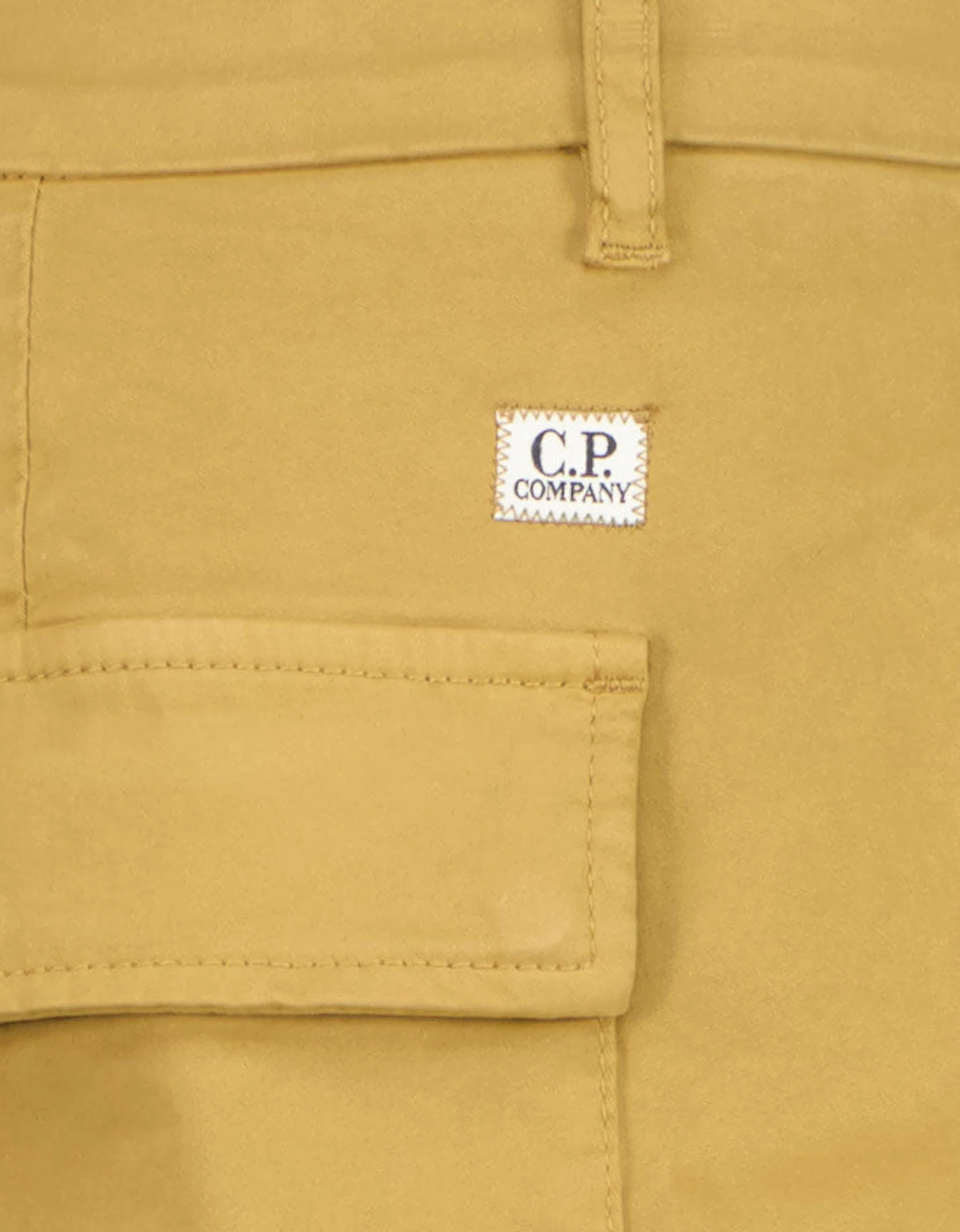 Stretch Satin Lens Cargo Pants