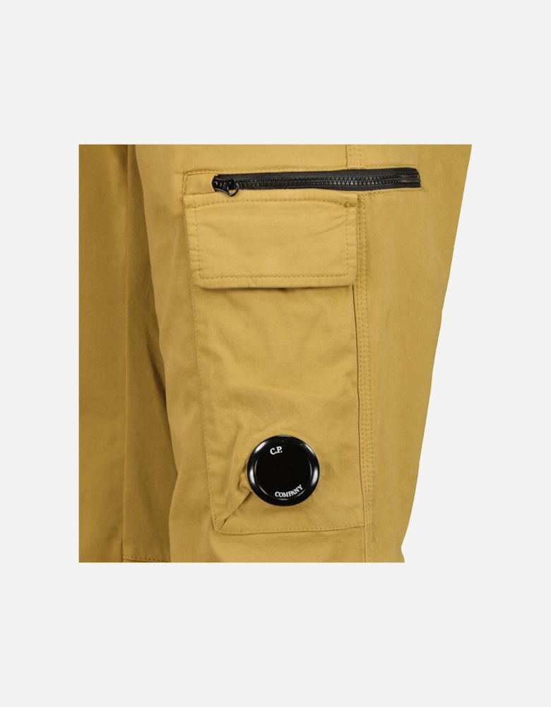 Stretch Satin Lens Cargo Pants