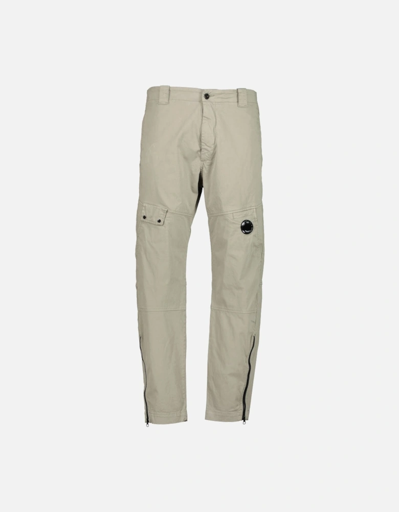 Stretch Satin Lens Cargo Pants