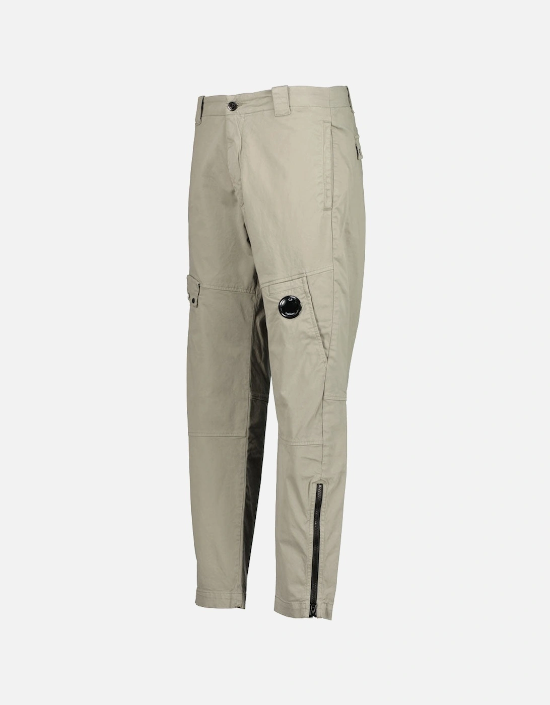 Stretch Satin Lens Cargo Pants