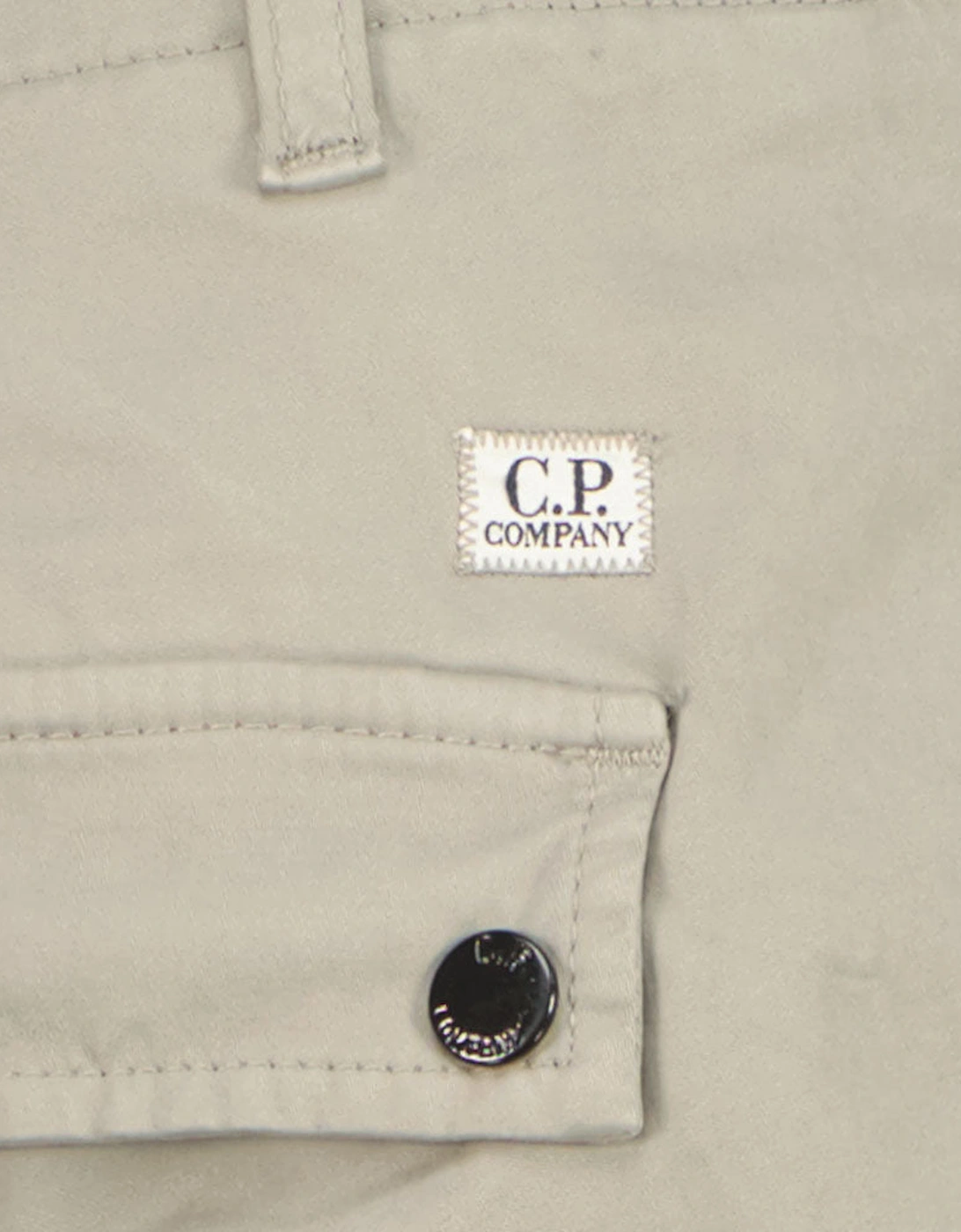 Stretch Satin Lens Cargo Pants