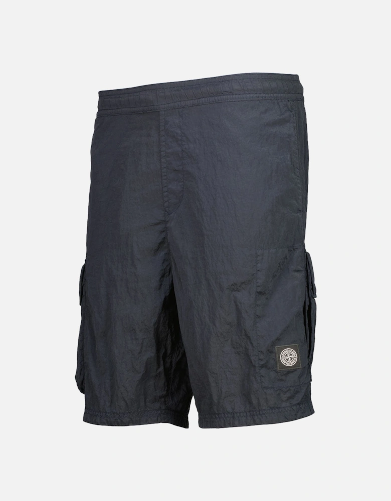 Nylon Metal Cargo Bermudas