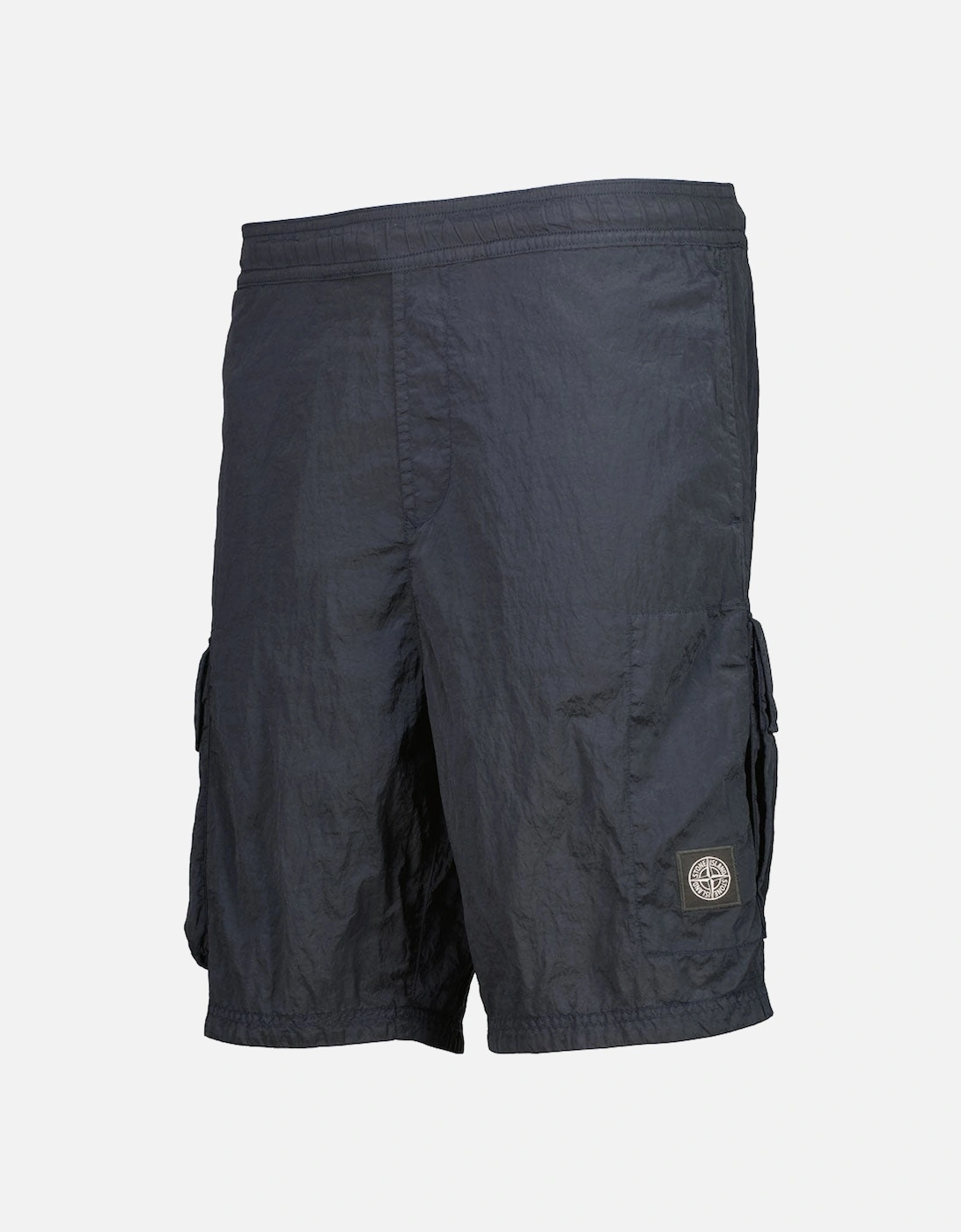 Nylon Metal Cargo Bermudas