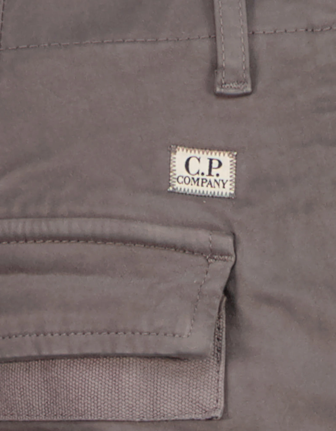 Stretch Satin Lens Cargo Pants