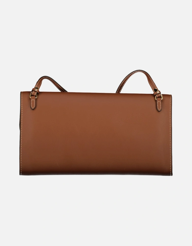 Mini Pocket Leather Clutch Bag