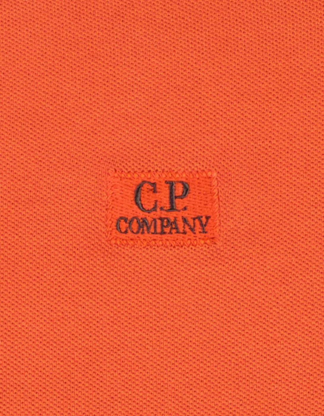 C.P. Junior Logo Patch Polo Shirt