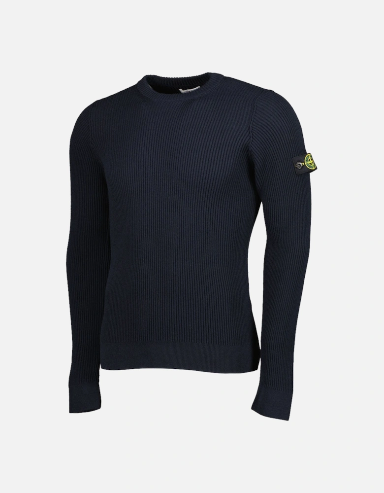 Junior Crewneck Ribbed Knit