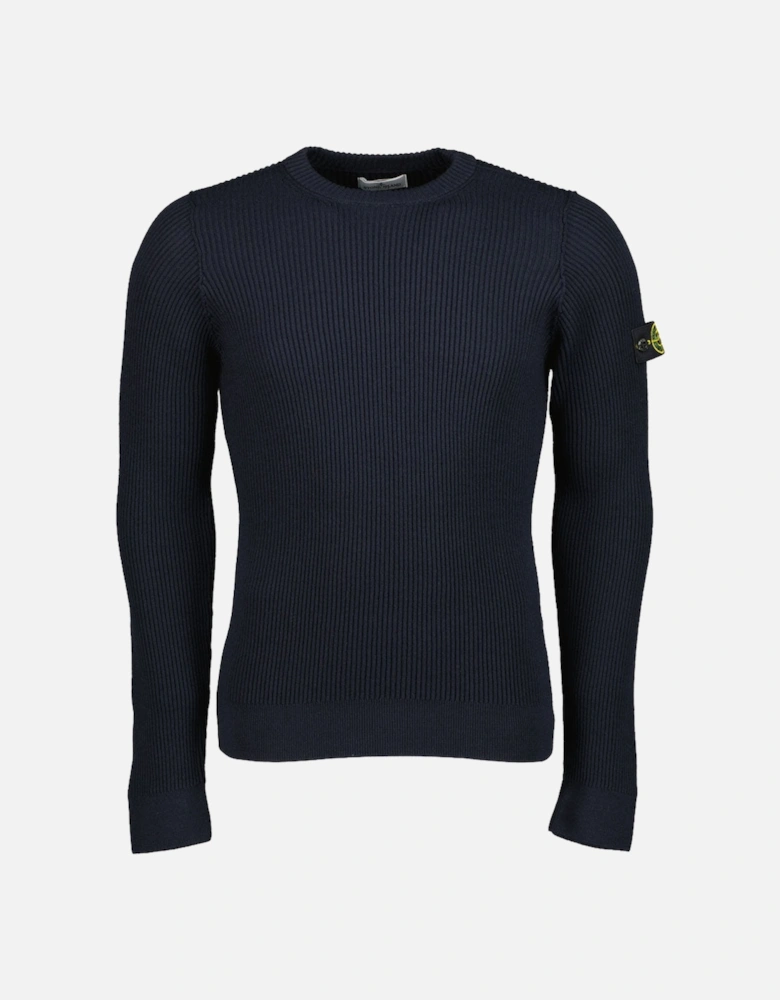 Junior Crewneck Ribbed Knit