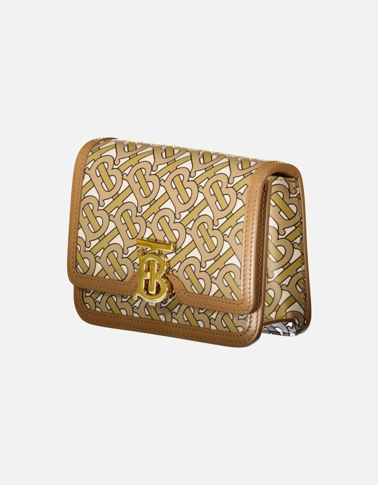 Mini TB Monogram Print Shoulder Bag