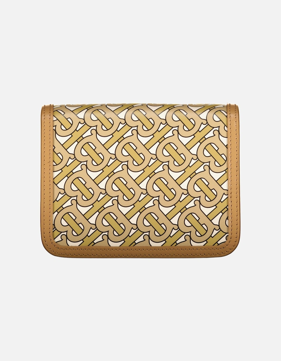 Mini TB Monogram Print Shoulder Bag