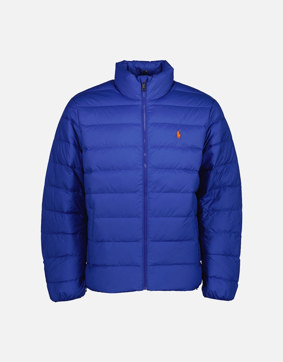 Ralph Lauren Men's Blue Colden Packable Down Jacket - Size: 40/Regular