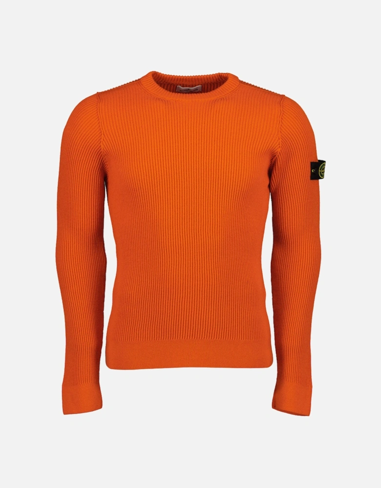 Junior Crewneck Ribbed Knit