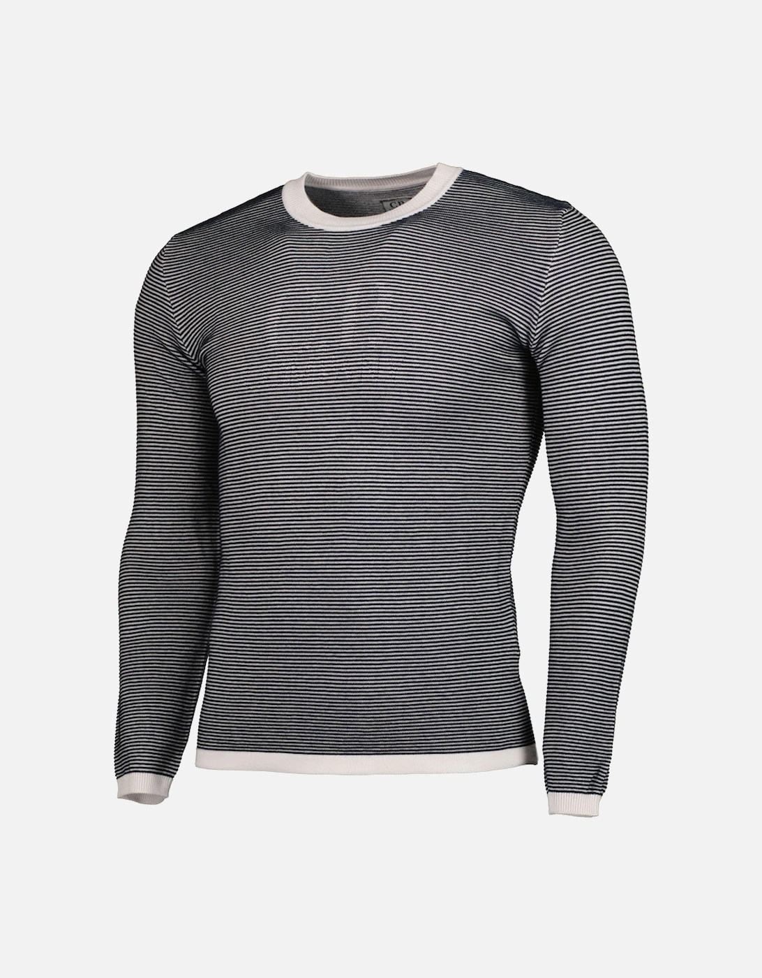 C.P. Junior Striped Logo Knit