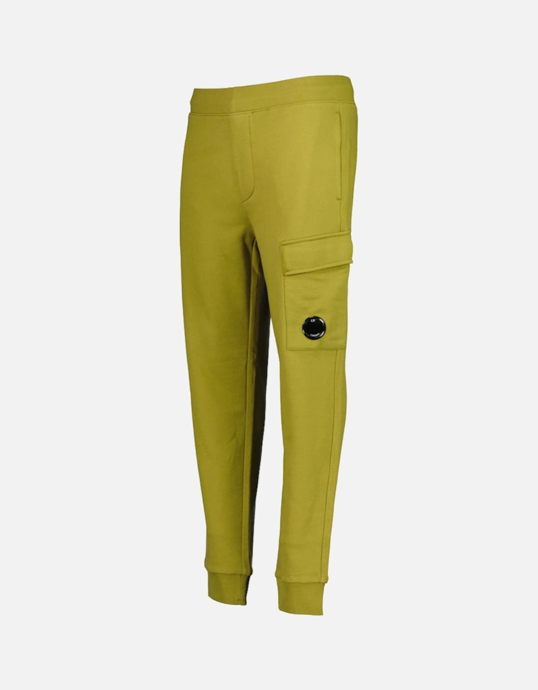 Diagonal Fleece Lens Sweat Cargo Pants
