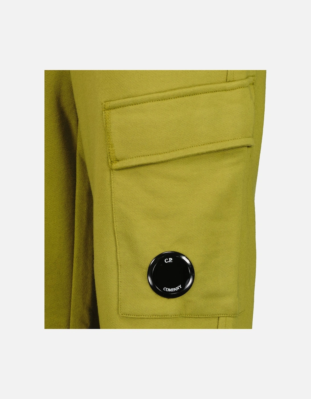 Diagonal Fleece Lens Sweat Cargo Pants