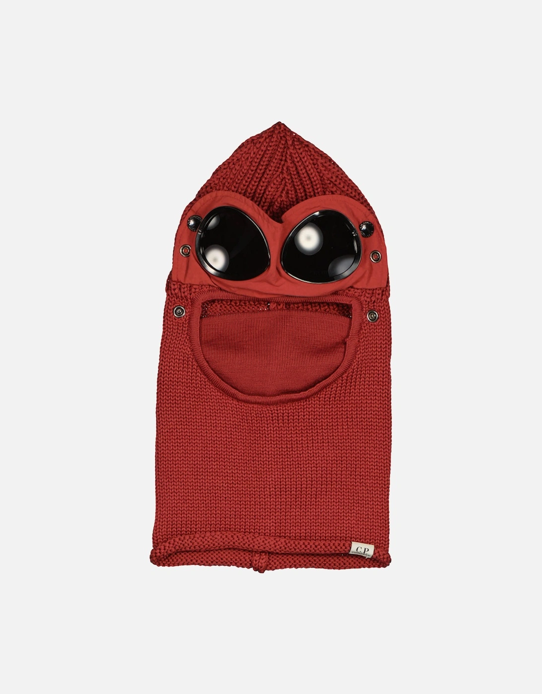 CP Company CP Company Men's Knitted Goggle Ski Mask - Red