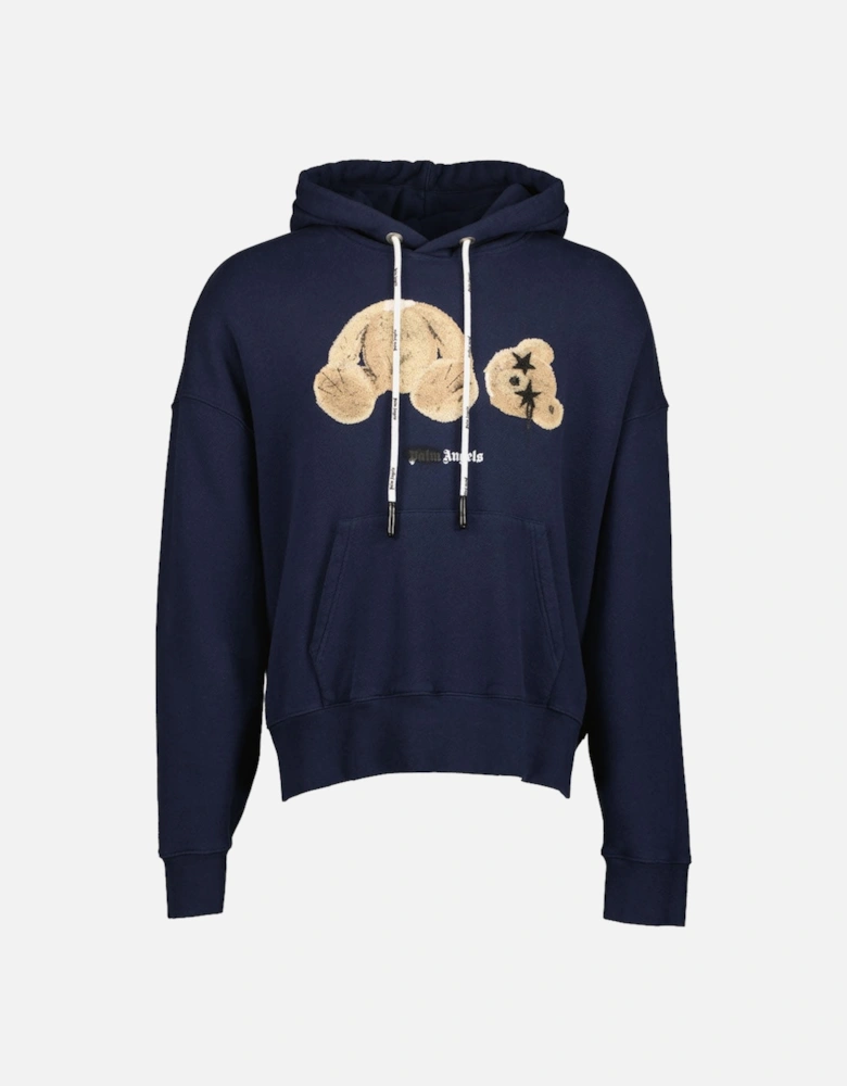 Oversized Bear Logo Hoodie