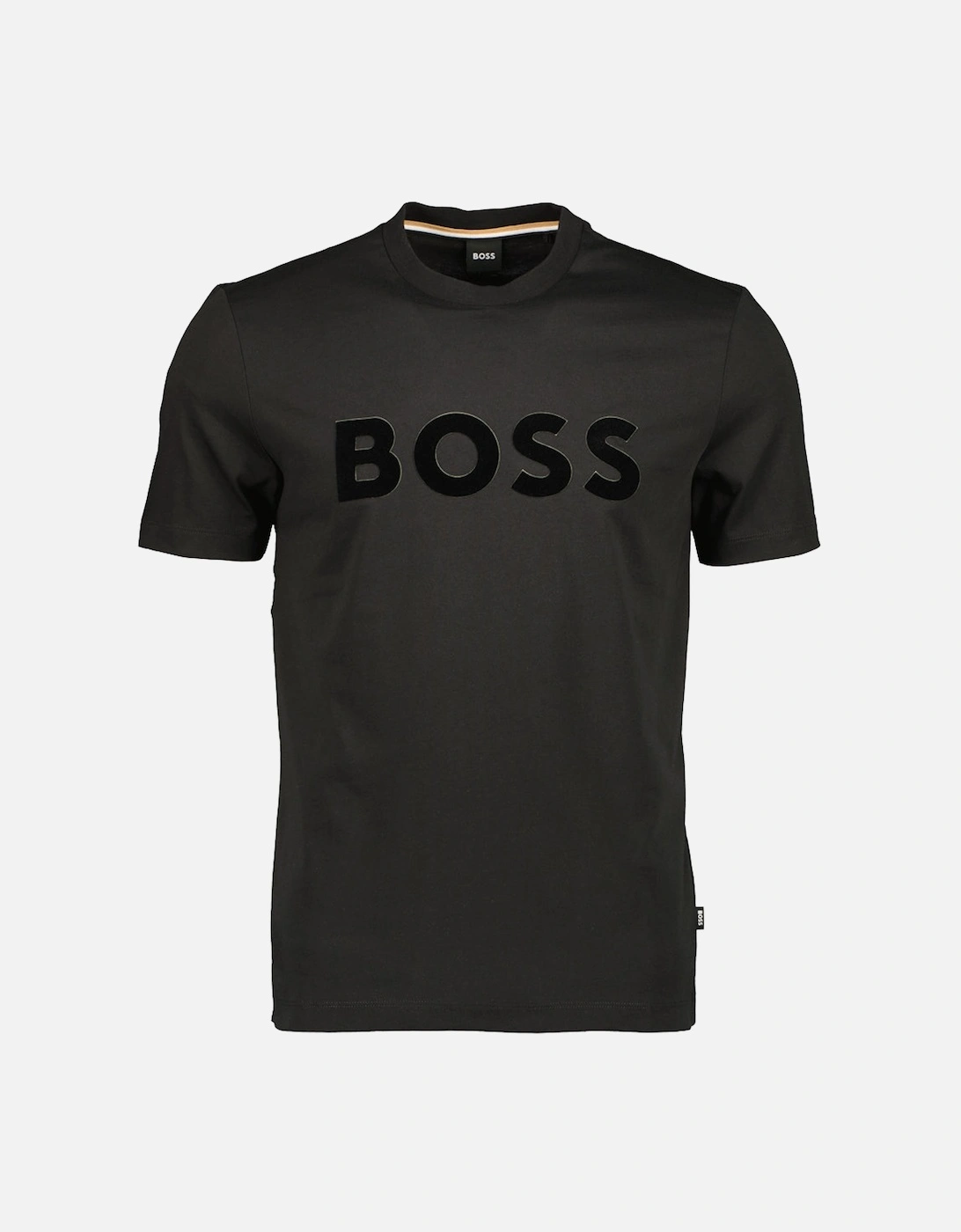 Cotton-Jersey Felt Logo T-Shirt, 4 of 3