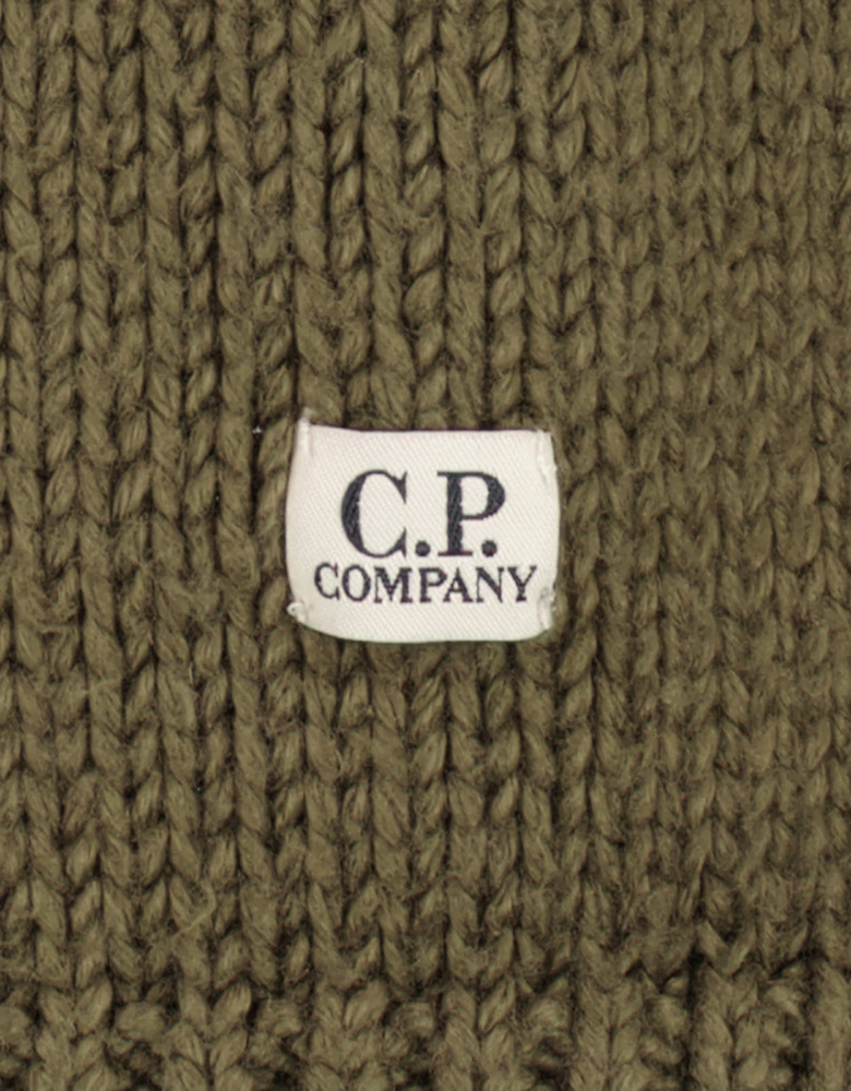 Cotton/Nylon Crewneck Jumper