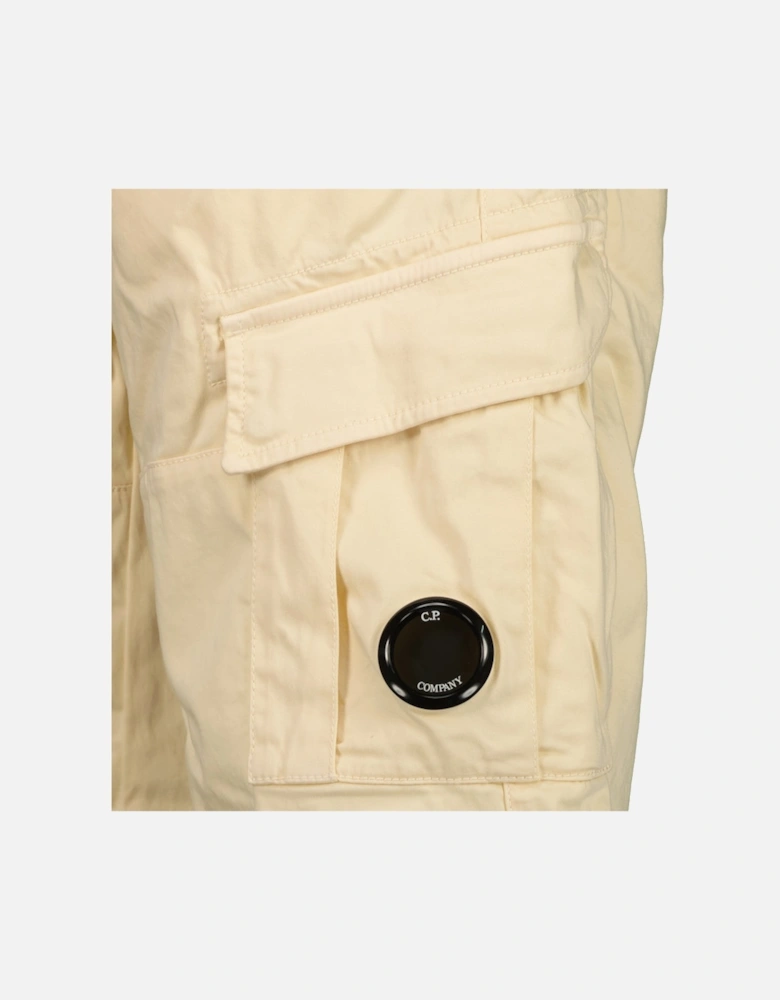 Satin Stretch Lens Cargo Shorts