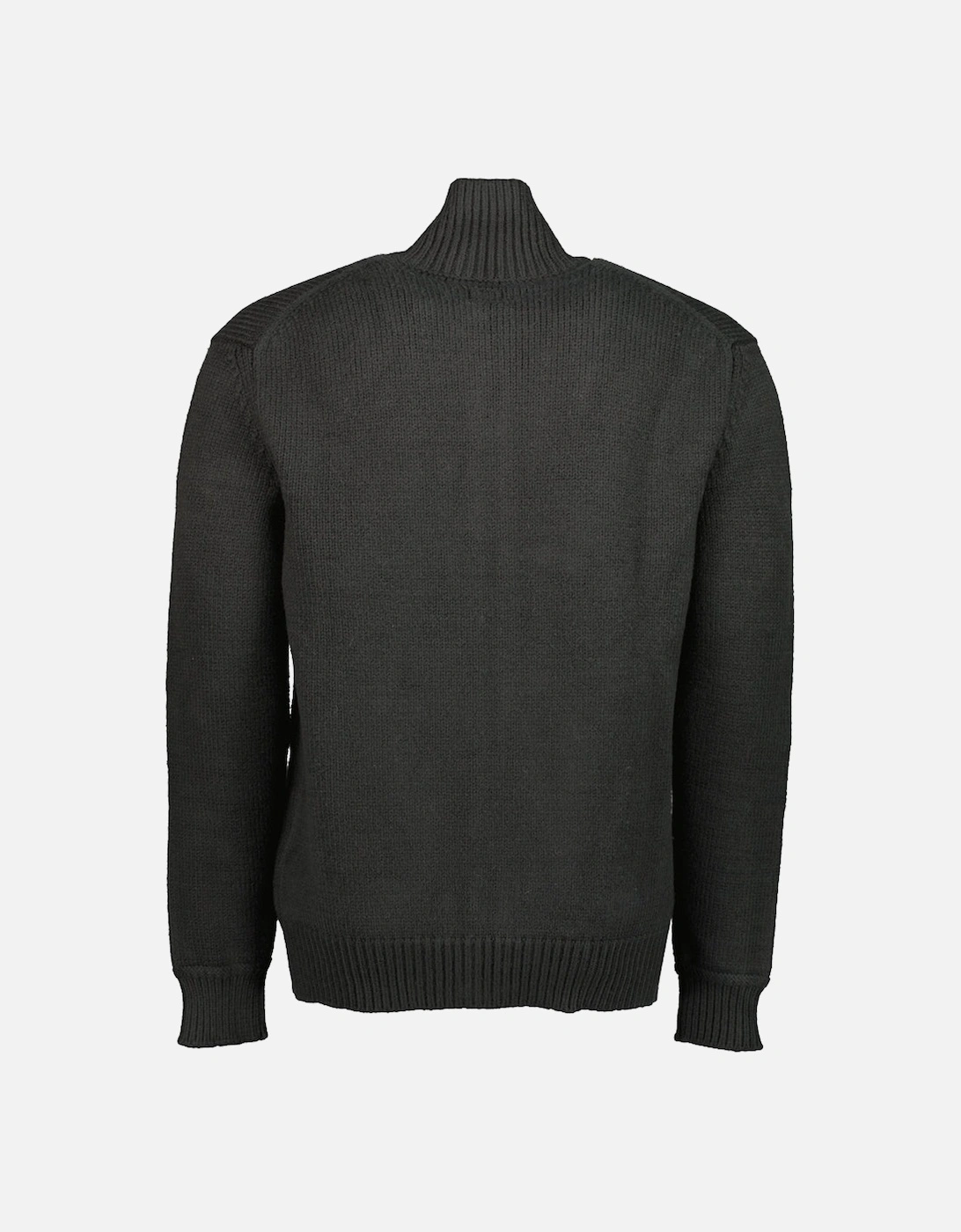 Cotton/Nylon Zipped Cardigan