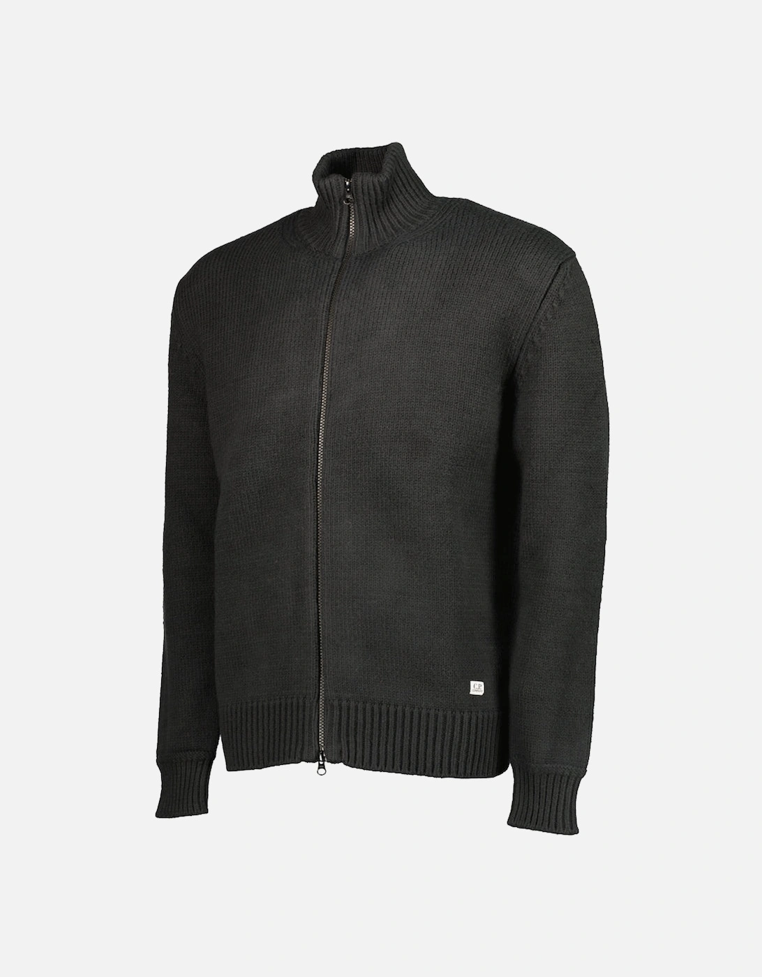 Cotton/Nylon Zipped Cardigan