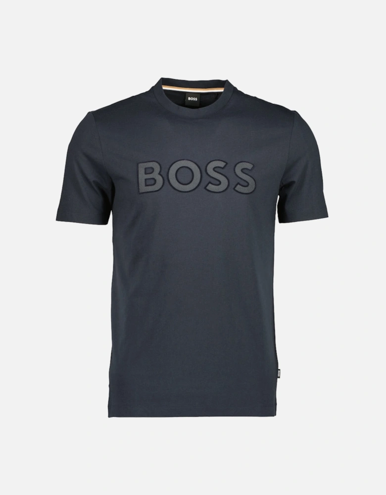 Cotton-Jersey Felt Logo T-Shirt