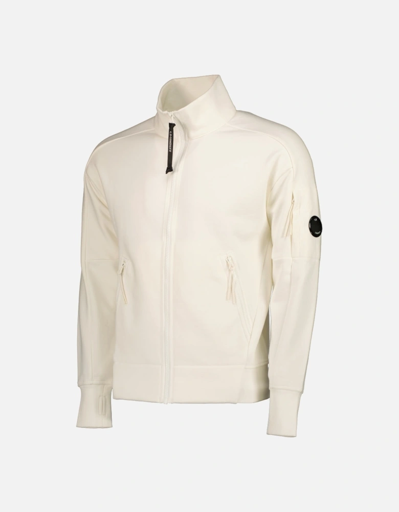 Zipped Funnel Neck Lens Sweatshirt