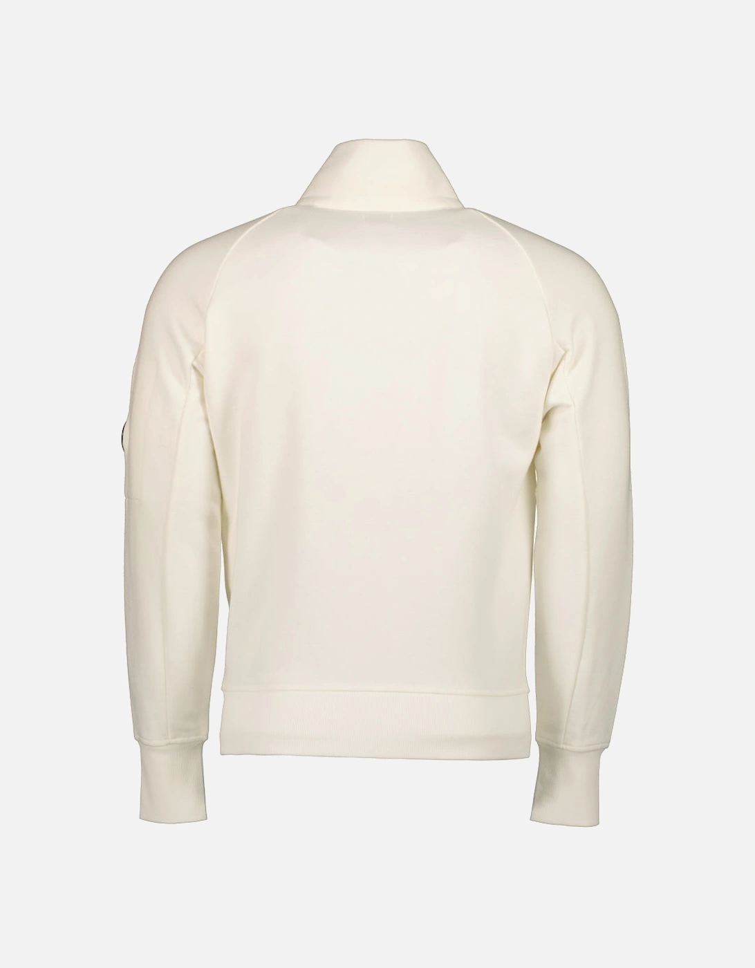 Zipped Funnel Neck Lens Sweatshirt