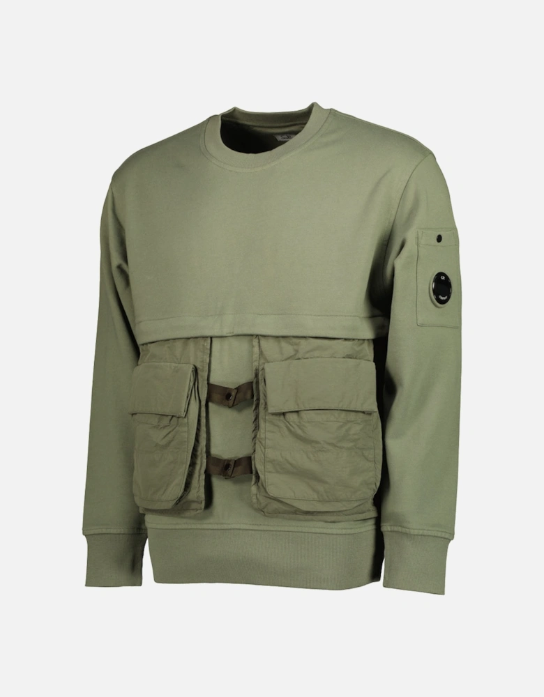 Crewneck Lens Utility Sweatshirt