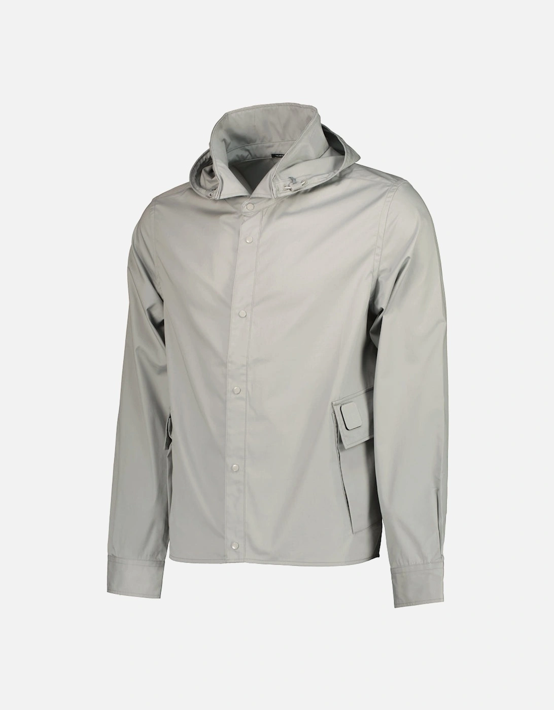 Metropolis Gabardine PD Hooded Shirt