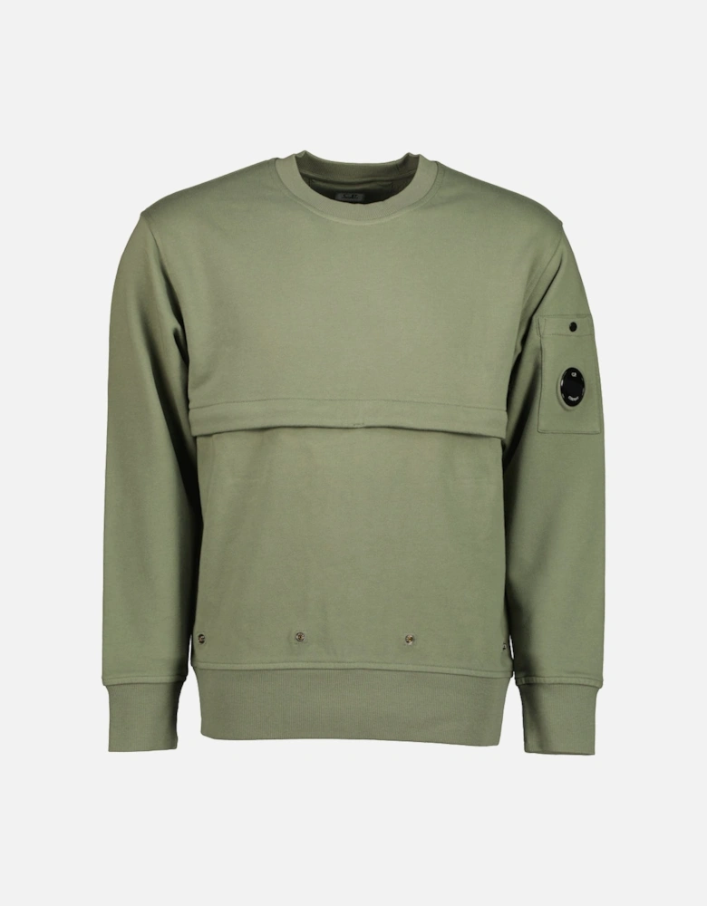Crewneck Lens Utility Sweatshirt