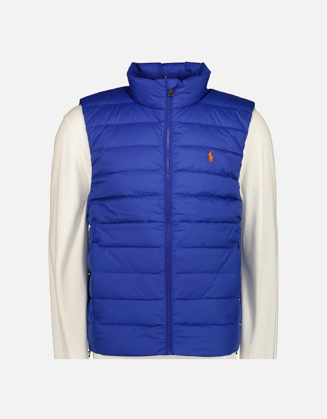 Ralph Lauren Men's Blue Colden Packable Down Gilet - Size: 42/Regular