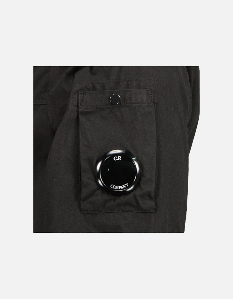 Gabardine Zip Up Lens Overshirt