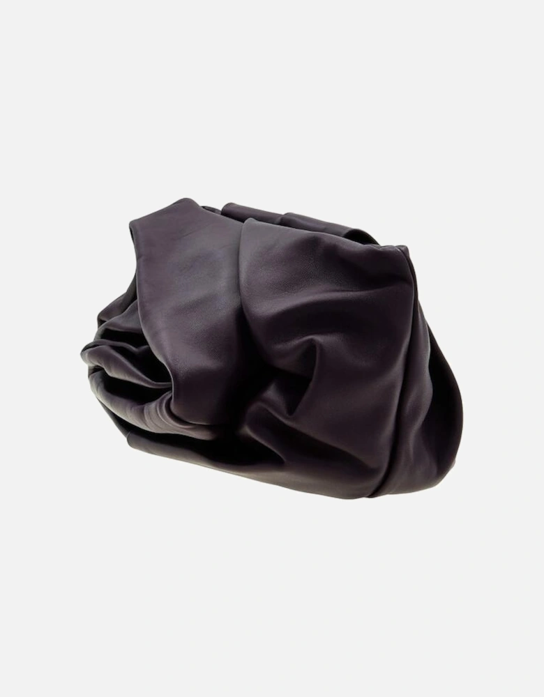 Rose Leather Clutch Bag