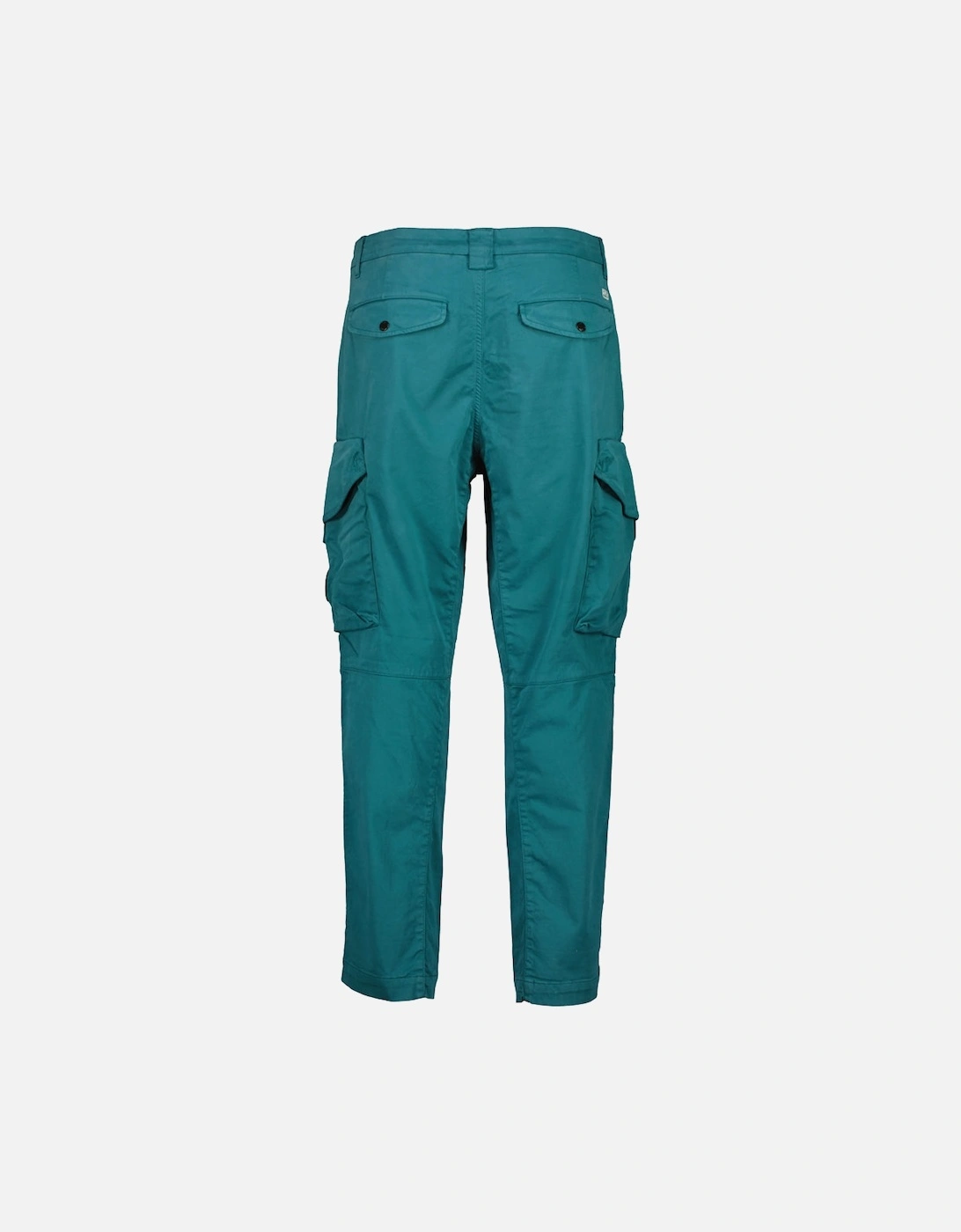 Stretch Satin Lens Cargo Pants
