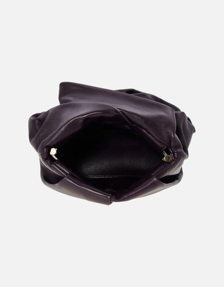 Rose Leather Clutch Bag