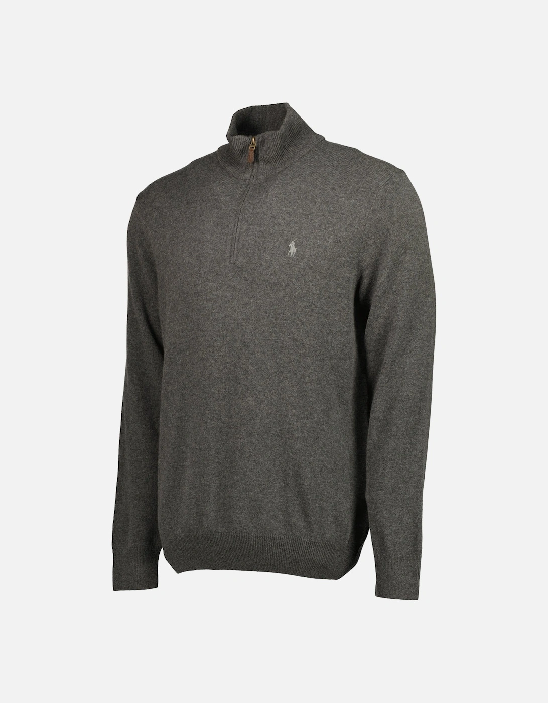 Merino Wool Quarter Zip Jumper