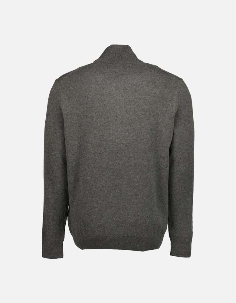 Merino Wool Quarter Zip Jumper
