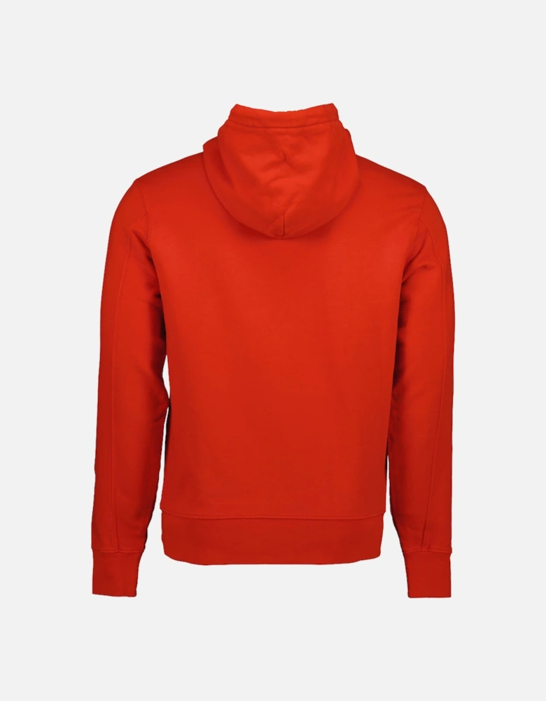 Brushed Fleece Resist Dyed Logo Hoodie