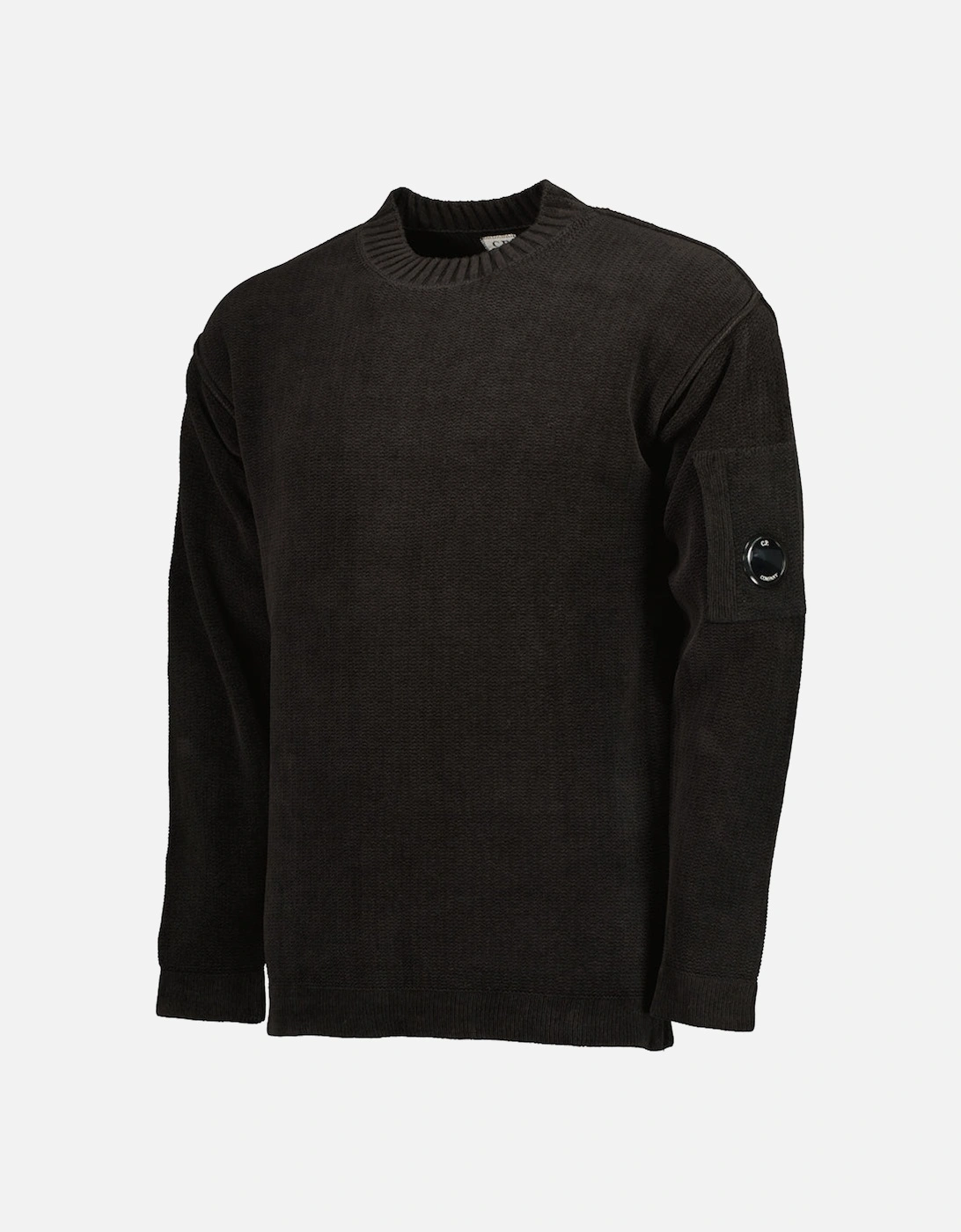 Chenille Turtleneck Lens Knit