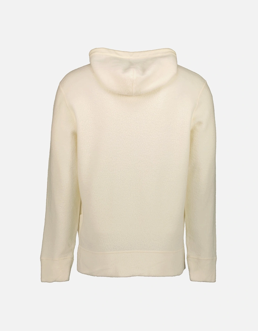 Wool Polar Fleece Logo Hoodie