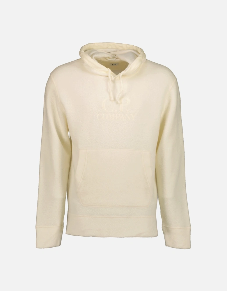 Wool Polar Fleece Logo Hoodie